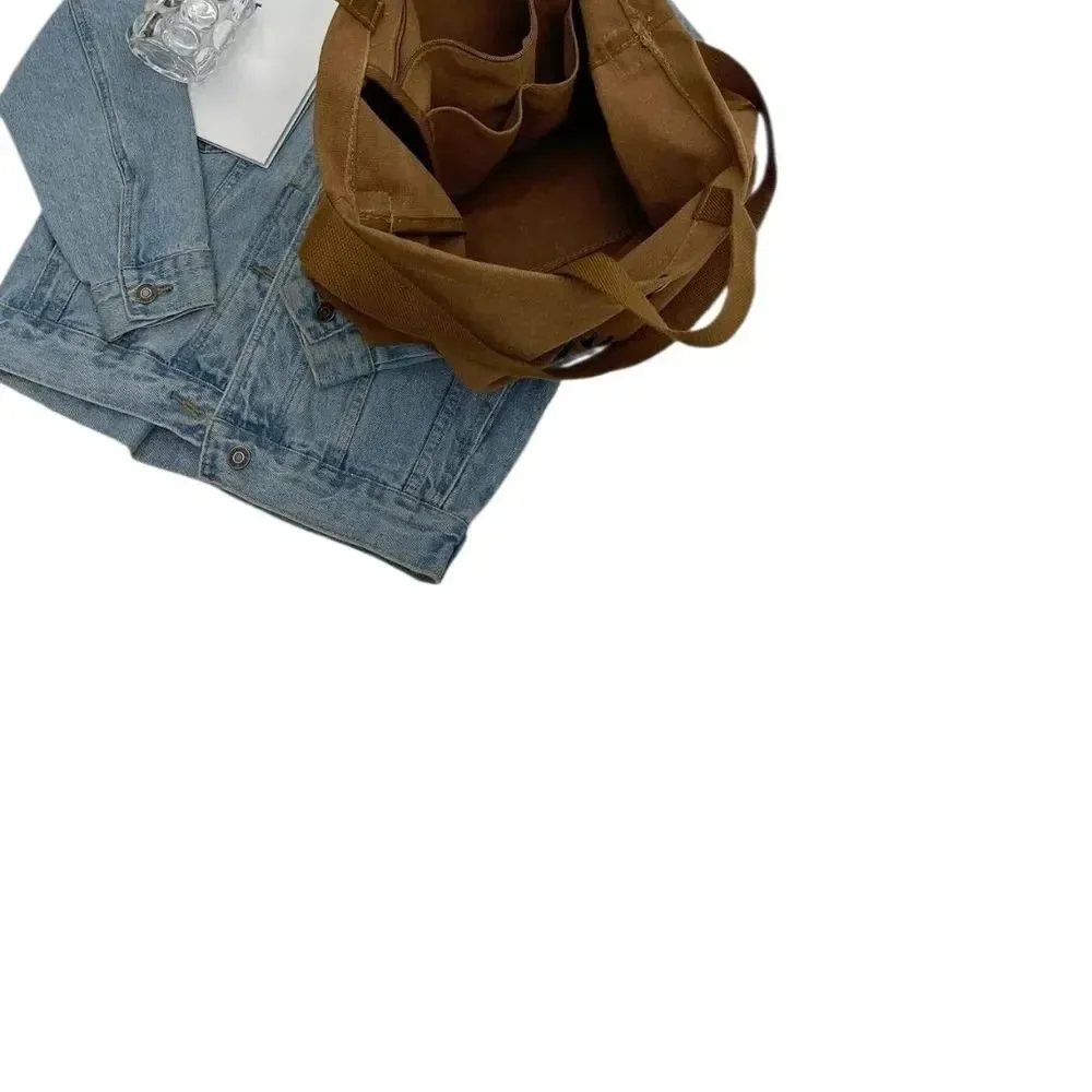 Chic Gray and Tan Hobo Bag